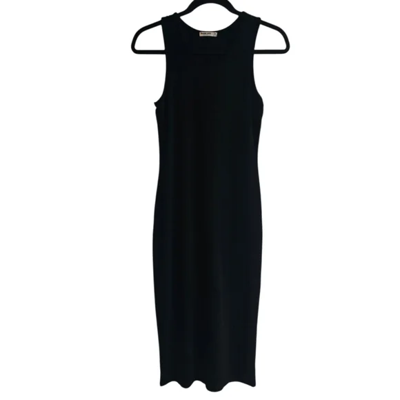 Marine Layer Lexi Daytime Rib Midi Dress Women's Size M Bodycon Summer Sundress - Picture 3 of 13